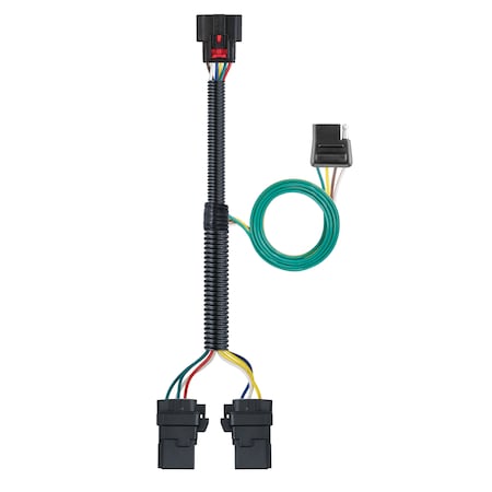 Curt Custom Wiring Connector (4-Way Flat Output) 56429